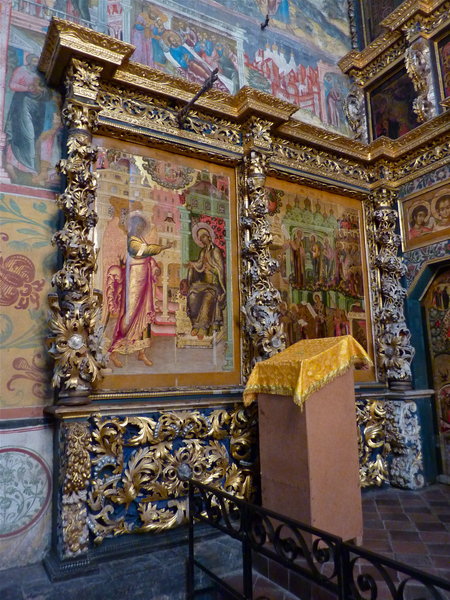 Icons and ancient frescoes