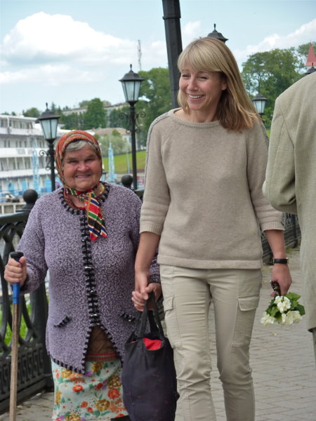 Karine Hagen, Viking owner and her Babushka friend