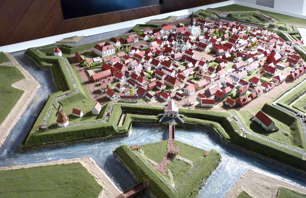 Overview of Old Parnu at the Parnu Historical Museum