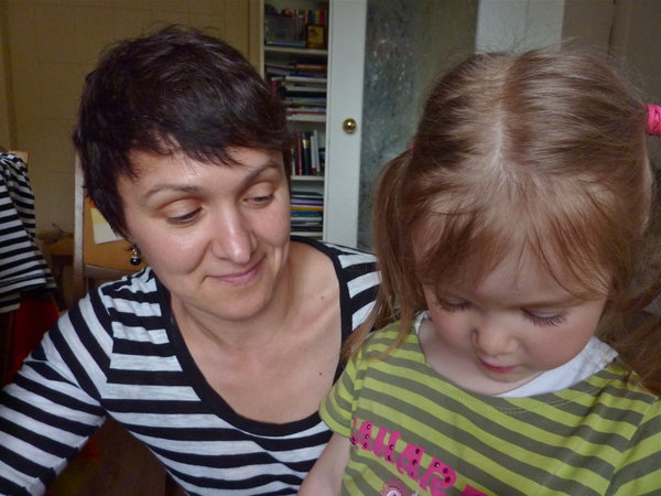 Heli and Lembit's daughter Margrit and grand daughter Kirke