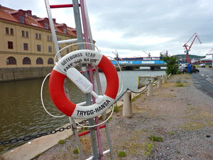 Dry docks and port of Goteborg