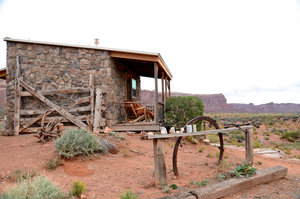 Honeymoon Cottage at Valley of the Gods Bed and Breakfast.