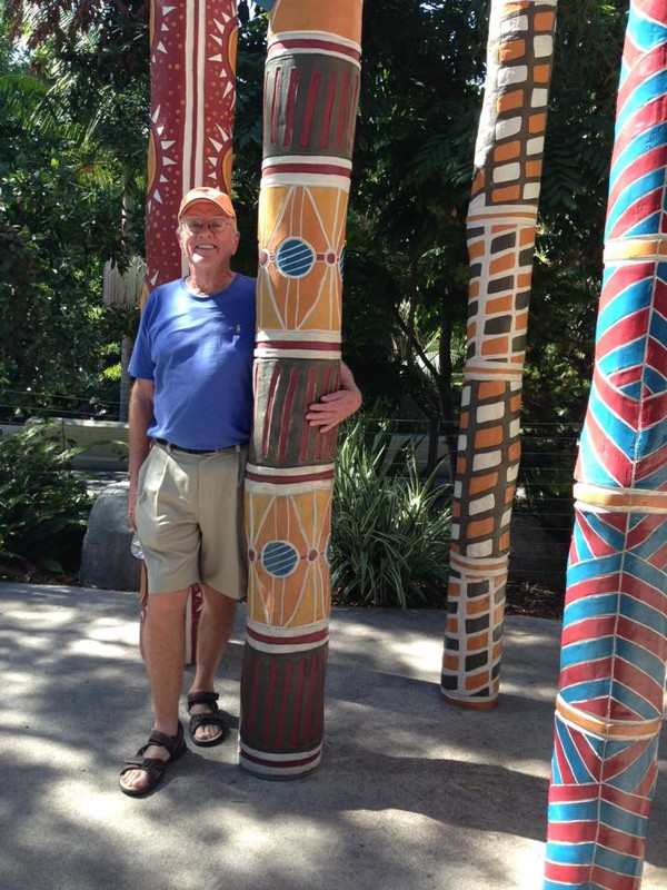 Dave in the Totem Forest at the San Diego Zoo
