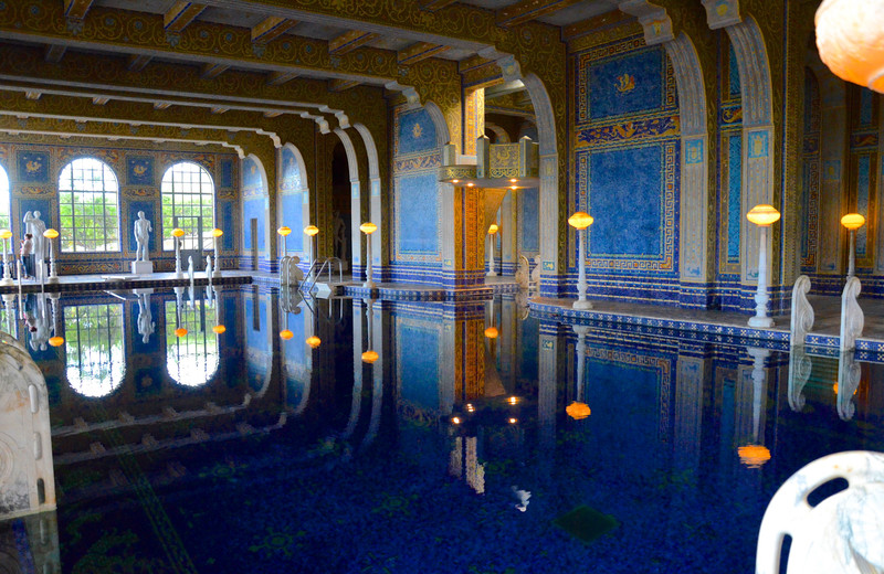 "Neptune" swimming pool at Hearst Castle.