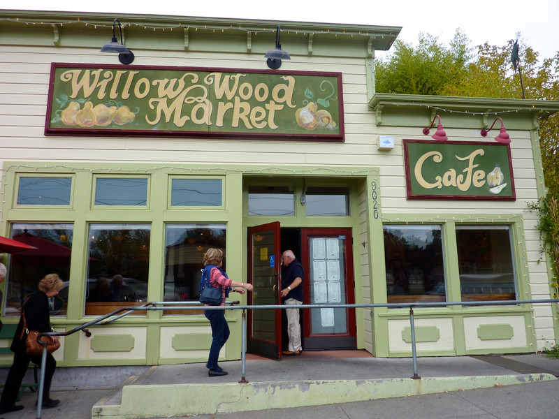 Breakfast at the Willow Wood Market and Cafe.