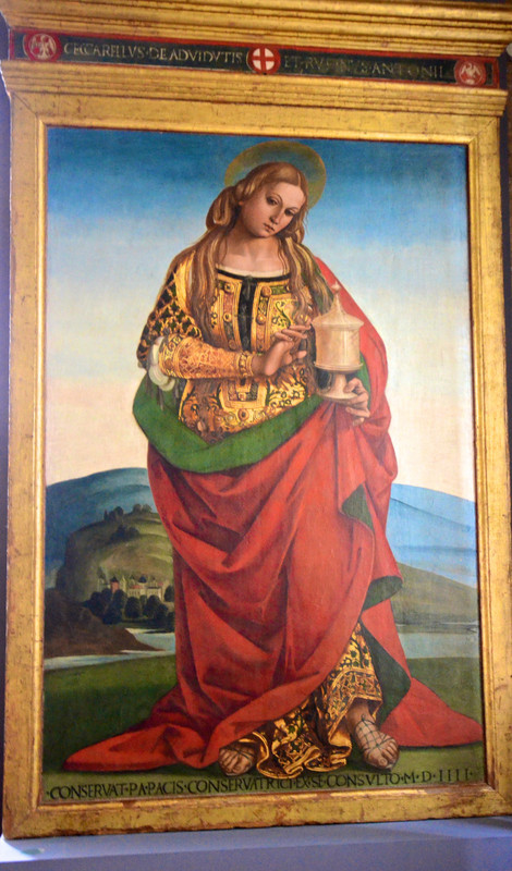 Magdelene by Luca Signorelli in the Opera del Duomo Museum, Orvieto, Italy