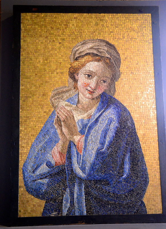 Mosaic in the Opera del Duomo Museum, Orvieto, Italy