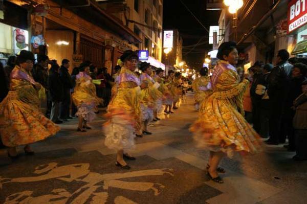 Night parade, Puno