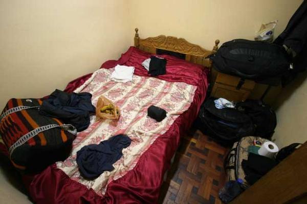 Our room in Oruro