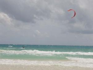 kite surfing looks fun