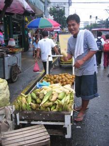 street seller, Manila