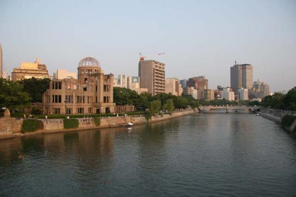 A-Bomb Dome on the riverside