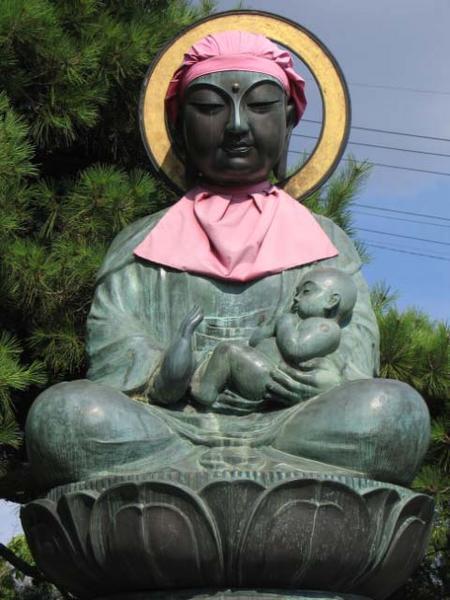 Buddha with baby, Nagano