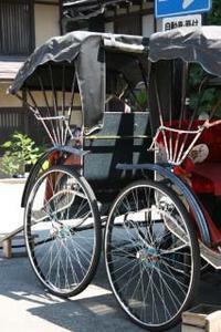Old style rickshaw, Takayama