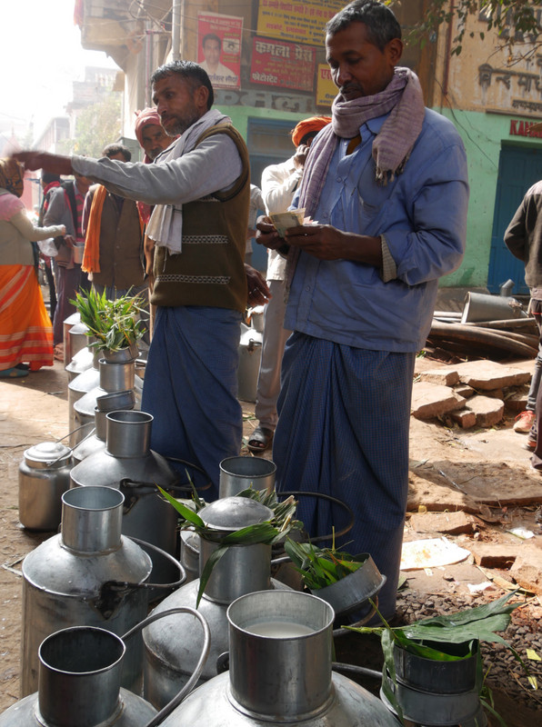 Varanasi Milk Market