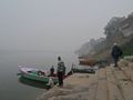 Mirzapur - 8am on the chilly Ganges