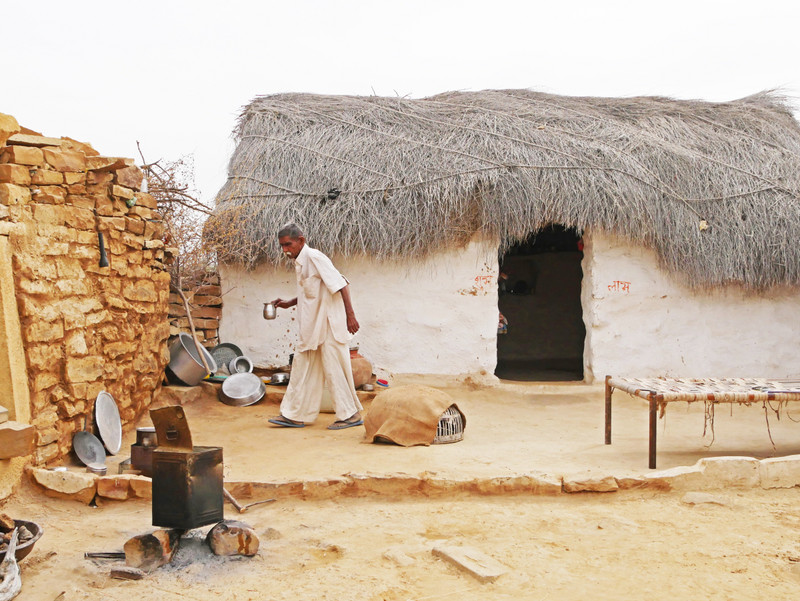 Uncle's home in the Thar Desert