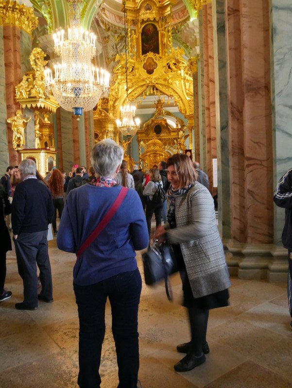 Inside Peter and Paul Cathedral 