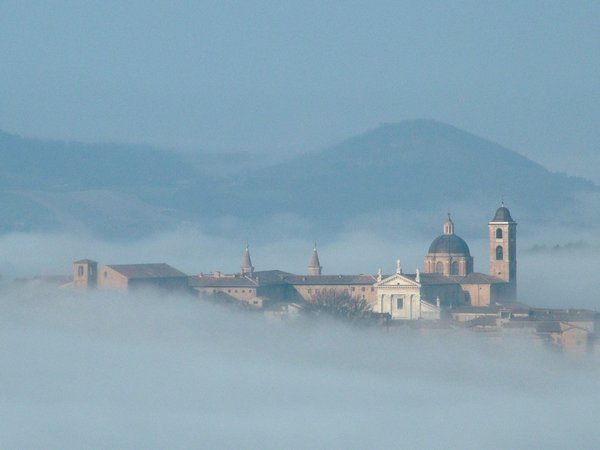 Urbino - from our campsite