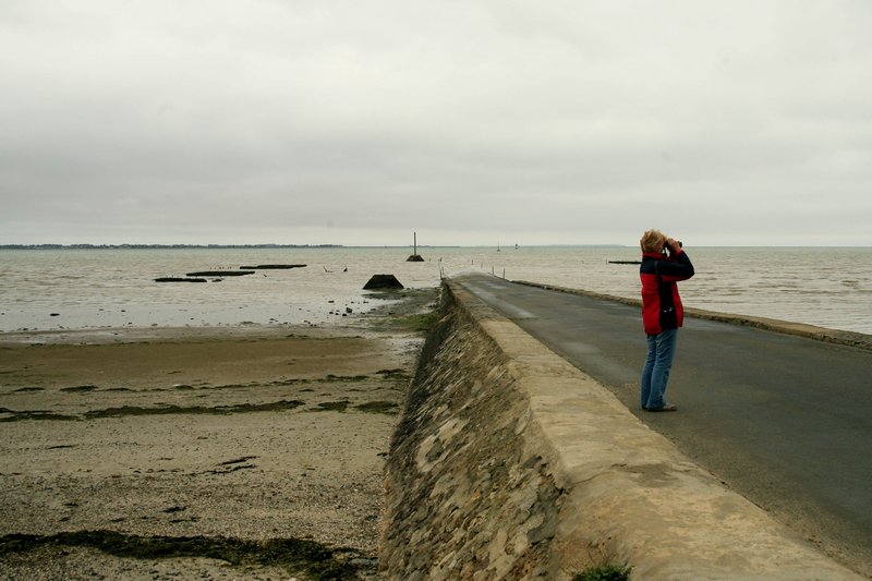 The causeway to Ile de Noirmoutier