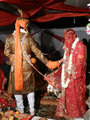 Angena's wedding - The Bride and groom 
