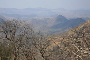 Rajasthan Hills from Neemach Mata Temple