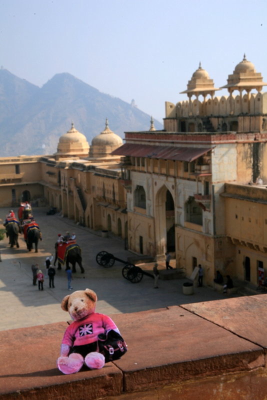 Todd at Jaipur City Palace