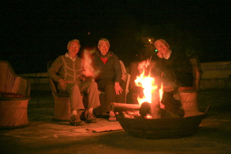 Around the fire-pit - Roopanghar