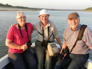 Three boating bloggers