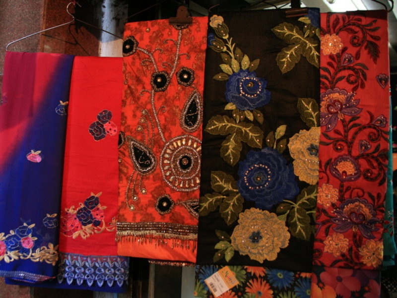 Fabrics in the Bazaar