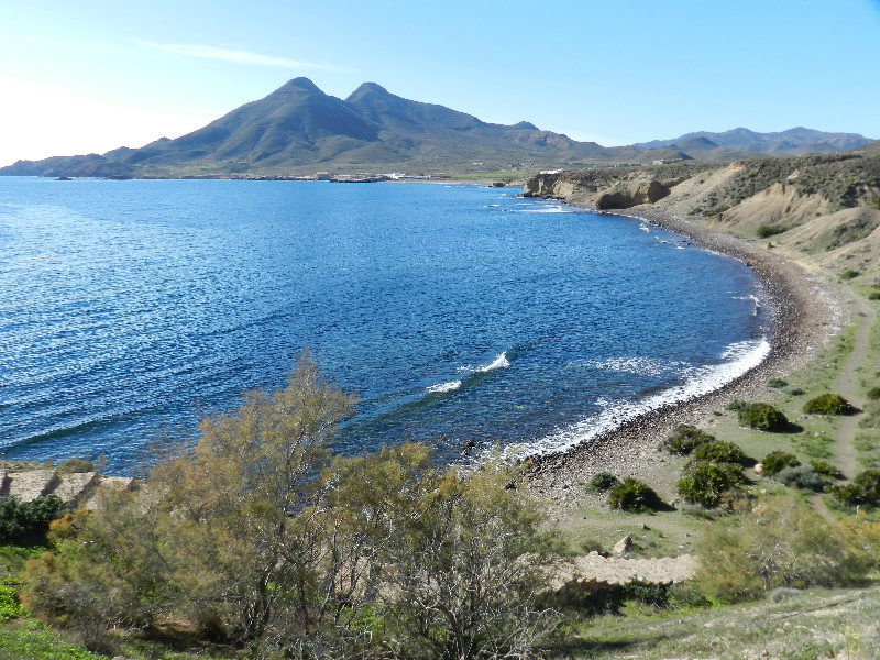 From La Isleta towards Los escullos