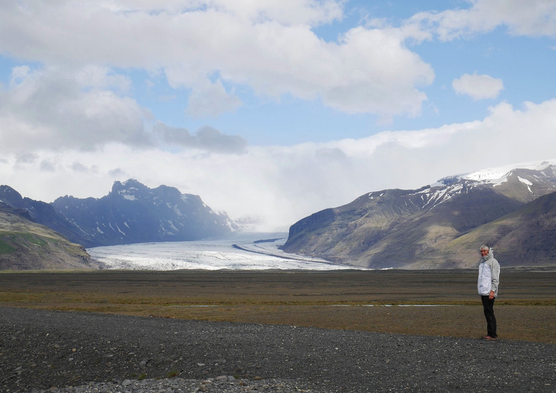 Glaciers in the Vatnajokull National Park