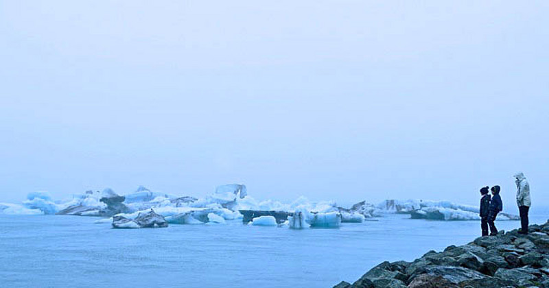 Jokulsarlon's drifting icebergs