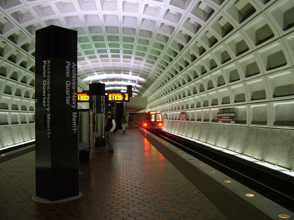 The Metro in Washington DC