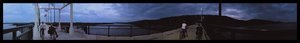 Panorama on The Big Dam Bridge Little Rock AR