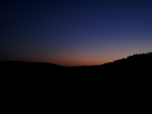 Pinnacle Mtn Sunset