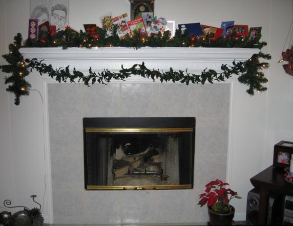 The mantlepiece