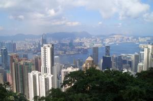 view from victoria's peak