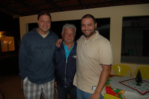 Paulo, grandpa, and Uel