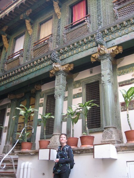 Haveli house- carved wood
