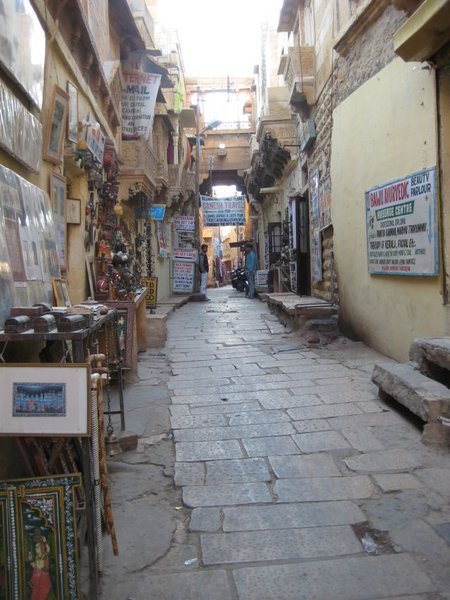 Alley in the fort