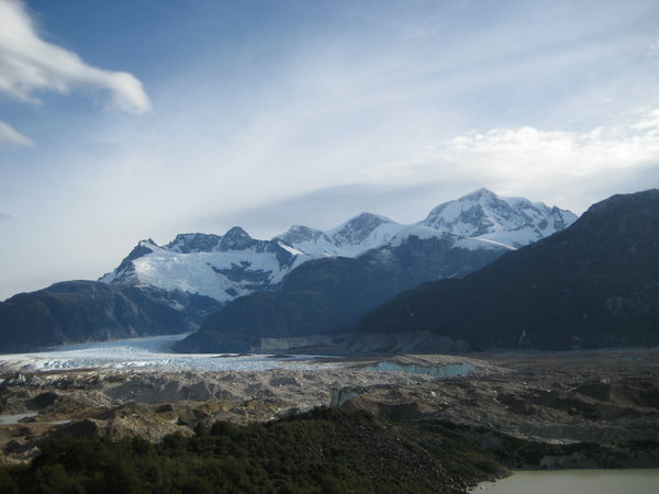View from glaciar