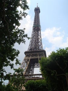 Eiffel Tower - first glimpse