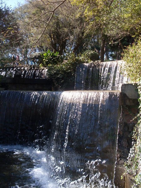 Waterfall in park in Salta