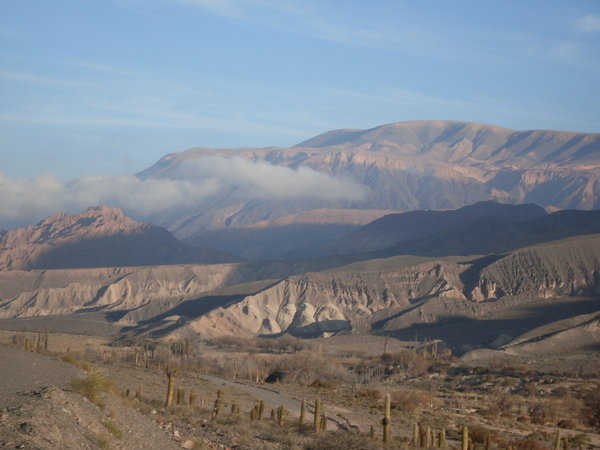 Mountain views north of Salta