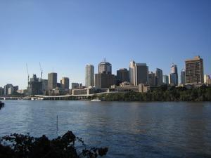 Brisbane from the south bank