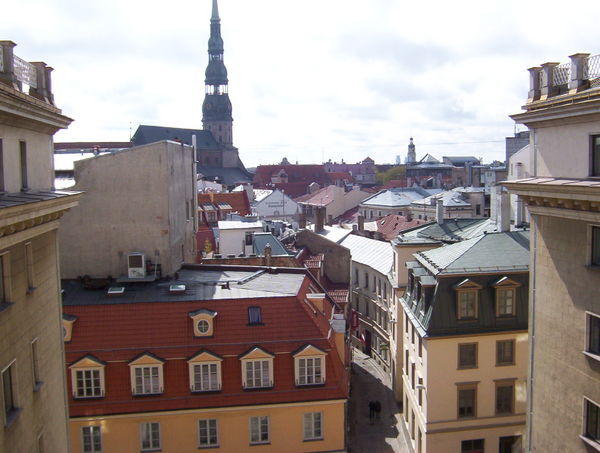Rooftop view from Hotel Riga