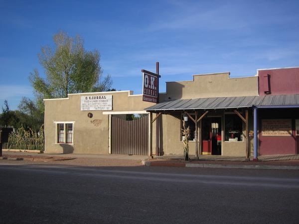 The OK Corral at Tombstone