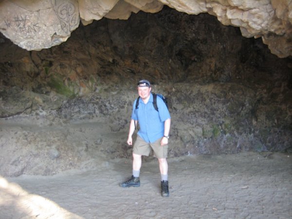 Tim in Cave