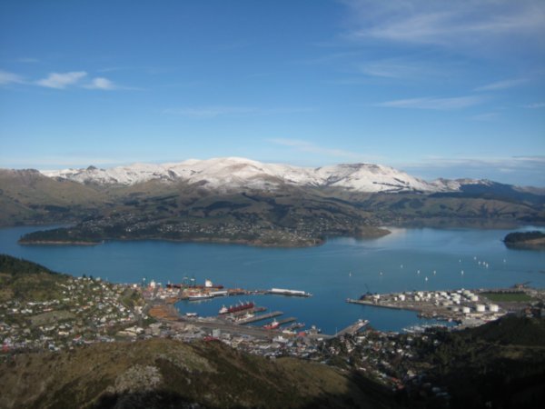 View South over Lyttleton